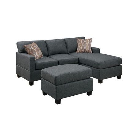 Online Home Store For Furniture, Decor, Outdoors & More With Regard To 2017 2pc Burland Contemporary Sectional Sofas Charcoal (Photo 5 of 10)