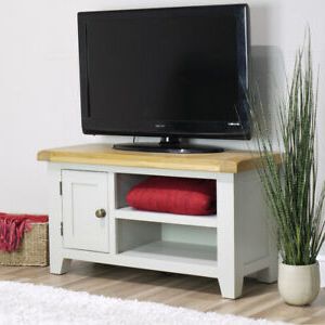 Popular Corona Grey Corner Tv Stands For Arklow Painted Oak Small Tv Stand / 90cm Grey Solid Tv (View 10 of 10)