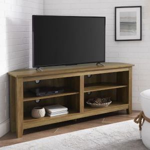 Priya Corner Tv Stands In Well Liked Walker Edison Furniture Co. Tv Stand W70csgd (Photo 4 of 10)
