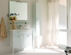 Puro White Tv Stands Intended For Latest Nella Vetrina Legno Clip White Matte Lacquered Bathroom Vanity (View 10 of 10)