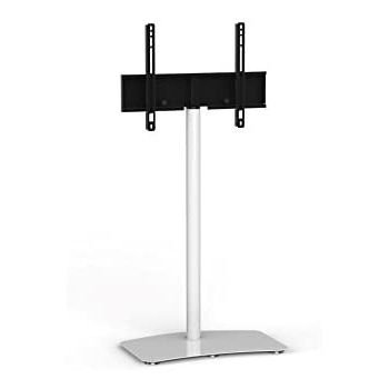 Rfiver Universal Floor Tv Stands Base Swivel Mount With Height Adjustable Cable Management Pertaining To Latest Sonorous Contemporary Minimalist Led Stand For Tv Upto  (View 6 of 10)
