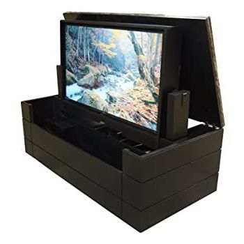 Solo 200 Modern Led Tv Stands Intended For Preferred Amazon: American Tv Lift Cabinet – Handcrafted Low (Photo 2 of 10)