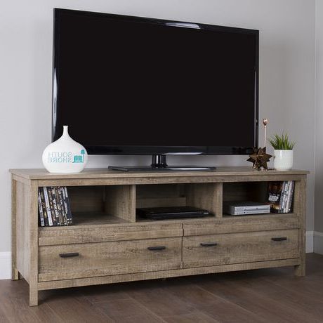 South Shore Exhibit Tv Stand For Tv's Up To 60 Inches Throughout Popular Kasen Tv Stands For Tvs Up To 60" (Photo 3 of 10)