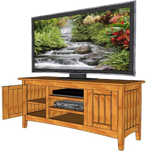 Television Wide Screen Cabinet #029 – 3d Woodworking Plans With Latest Tv Stands With Drawer And Cabinets (Photo 3 of 10)