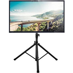 Trendy Portable Tripod Tv Display Floor Stand With Swivel & Tilt With Regard To Modern Floor Tv Stands With Swivel Metal Mount (Photo 9 of 10)