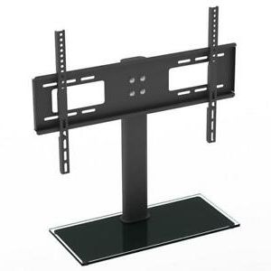 Tv Stand Base Universal Swivel Mount And Height Adjustable Throughout Well Known Modern Floor Tv Stands With Swivel Metal Mount (View 5 of 10)