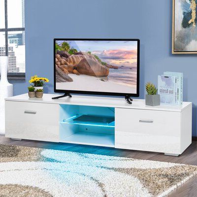 Valenti Tv Stands For Tvs Up To 65" Inside 2018 Latitude Run® Baina Tv Stand For Tvs Up To 65" & Reviews (View 7 of 10)