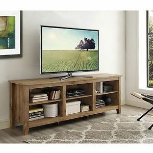 Walker Edison 70 Inch Wooden Tv Stand Storage Console In Within 2018 Orsen Wide Tv Stands (View 9 of 10)