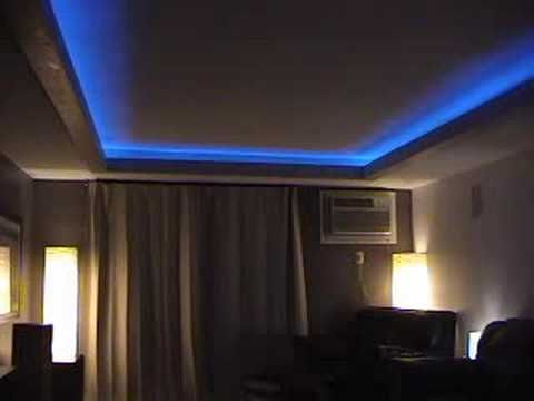 Well Known 3 Color Led Ropelight – Youtube Inside Bromley Blue Wide Tv Stands (View 8 of 10)