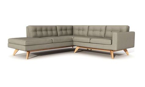Well Known Amazon: Truemodern Luna 94" X 94" Sectional Sofa W Pertaining To Luna Leather Sectional Sofas (Photo 1 of 10)