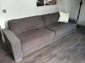 Well Known Element Left Side Chaise Sectional Sofas In Dark Gray Linen And Walnut Legs For Wide Seat Sofa – Ideas On Foter (View 10 of 10)