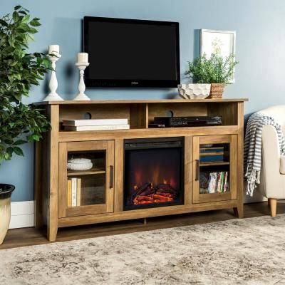 Well Known Walker Edison Furniture Company 48 In. Rustic Oak Classic With Avalene Rustic Farmhouse Corner Tv Stands (Photo 8 of 10)
