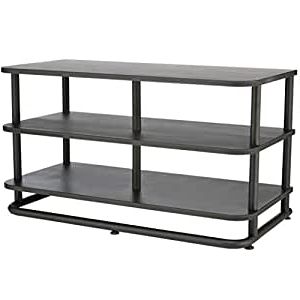 Well Liked Amazon: Sanus Heavy Duty Stand For Av Equipment With Fitueyes Rolling Tv Cart For Living Room (View 4 of 10)