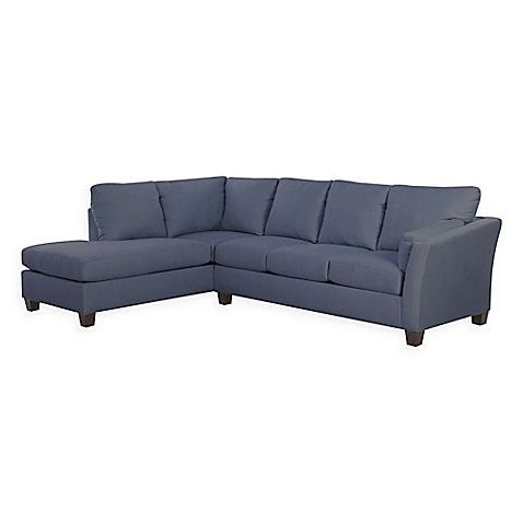 Widely Used 2pc Burland Contemporary Chaise Sectional Sofas Pertaining To Klaussner® Drew 2 Piece Sectional Sofa With Left Chaise In (View 7 of 10)