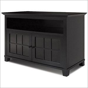 Widely Used Bromley Black Wide Tv Stands In Salamander Designs Sdav1/b 50 Wide Flat Panel/crt Tv Stand (View 9 of 10)