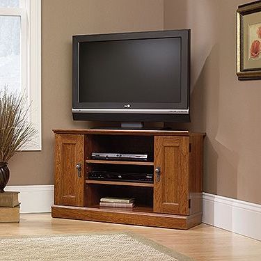 Featured Photo of 10 The Best Hex Corner Tv Stands