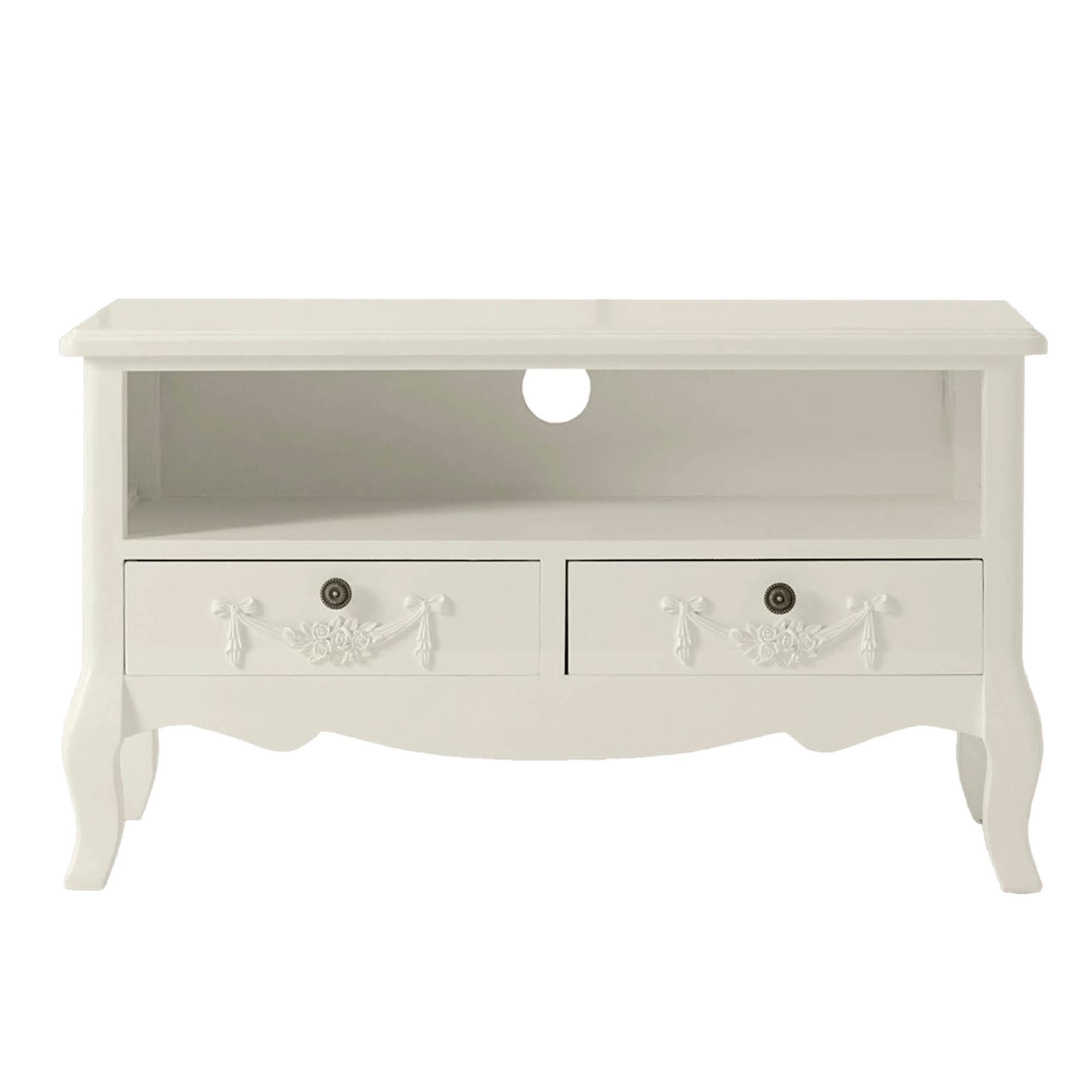Hanna Oyster Corner Tv Stands (View 2 of 7)
