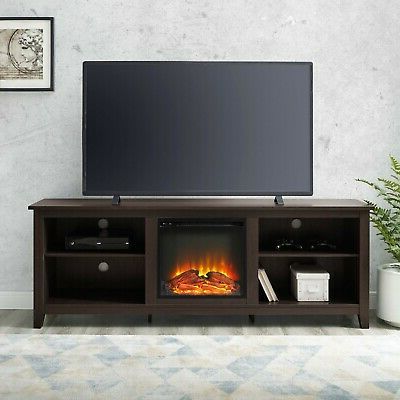 Current Large Tv Stands With Regard To 75 Inch Tv Stand With Fireplace Large Entertainment Center (View 3 of 12)