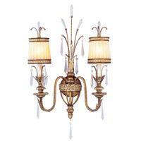 Antique Gold 18 Inch Four Light Chandeliers Throughout Most Recently Released Livex Lighting 8802 65 La Bella 2 Light 18 Inch Hand (View 1 of 10)