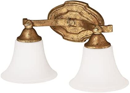 Capital Lighting 8522ag 114 Blakely 2 Light Vanity Fixture For Popular Antique Gild One Light Chandeliers (View 4 of 10)