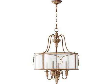 Favorite French Washed Oak And Distressed White Wood Six Light Chandeliers With Feiss Allier Weathered Oak Wood & Antique Forged Iron  (View 1 of 10)