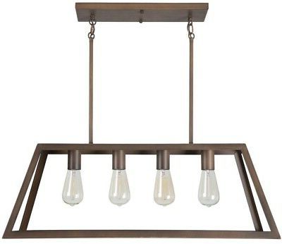 Most Current Oil Rubbed Bronze And Antique Brass Four Light Chandeliers Regarding Chandelier 4 Light Island Candle Style Oil Rubbed Bronze (View 9 of 10)