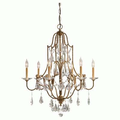 Most Popular Murray Feiss F2478/6obz Valentina 6 – Light Single Tier Intended For Six Light Chandeliers (View 2 of 10)