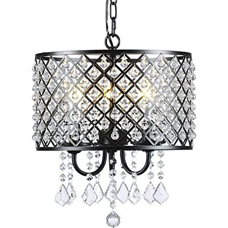 New Galaxy Lighting 4 Light Antique Black Round Metal Regarding Most Recently Released Four Light Antique Silver Chandeliers (View 1 of 10)