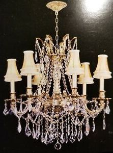 Palace Royal 6 Light French Gold Crystal Chandelier Light For Most Recent Antique Gild Two Light Chandeliers (View 9 of 10)