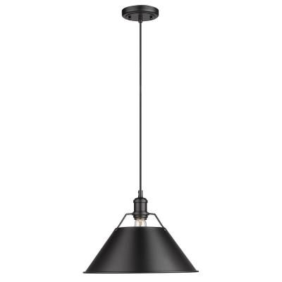 Widely Used Isle Matte Black Four Light Chandeliers Pertaining To Golden Lighting Orwell 4.875 In (View 7 of 10)
