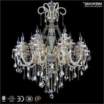 2019 Clear Crystal Chandeliers Pertaining To Meerosee Moroccan Crystal Chandelier Clear Crystals (View 7 of 10)