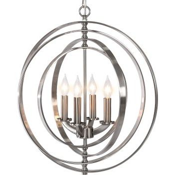 Best And Newest Industrial Modern Chandelier Vintage Candelabra Style Inside Warm Antique Gold Ring Chandeliers (View 10 of 10)