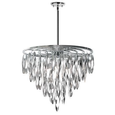 Chrome Throughout Well Liked Chrome And Crystal Pendant Lights (View 5 of 10)