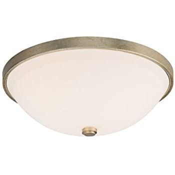 Latest Winter Gold Chandeliers With Regard To Capital Lighting 2323wg Sw Ansley 2lt Flush Mount, Winter (View 8 of 10)