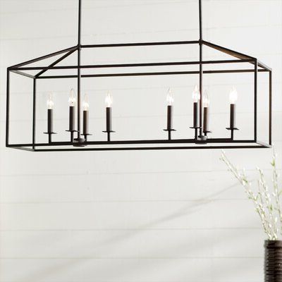 Laurel Foundry Modern Farmhouse Odie 8 – Light Kitchen Intended For 2019 Kitchen Island Light Chandeliers (View 1 of 10)