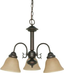 Mahogany Wood Chandeliers With Most Current Nuvo Lighting 60/1252 Ballerina Chandelier Mahogany Bronze (Photo 3 of 10)