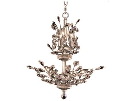 Most Popular Elegant Lighting Orchid Royal Cut Chrome & Crystal 25 Intended For Royal Cut Crystal Chandeliers (View 2 of 10)