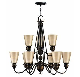 Most Up To Date Mayflower 9 Light 2 Tier Chandelier (View 7 of 10)