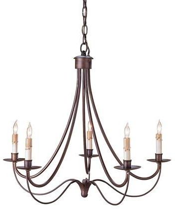 Most Up To Date Melisenda French Country Rubbed Bronze Wrought Iron Intended For Bronze Metal Chandeliers (Photo 4 of 10)