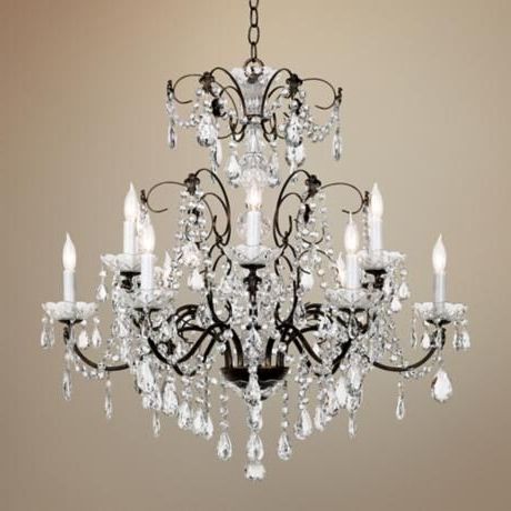 Most Up To Date Schonbek Madison Twelve Light Legacy Crystal Chandelier Throughout Heritage Crystal Chandeliers (View 5 of 10)
