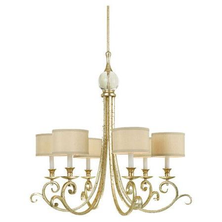Newest I Pinned This Lucy Chandelier From The All That Glitters Intended For Soft Gold Crystal Chandeliers (View 5 of 10)