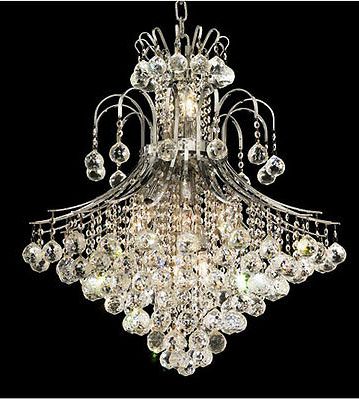 Palace Contour 15 Light Crystal Chandelier Ceiling Light Inside Well Known Clear Crystal Chandeliers (View 4 of 10)