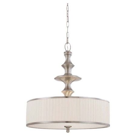 Polished Nickel And Crystal Modern Pendant Lights For Preferred Found It At Wayfair – Rose 3 Light Pendant In Brushed (View 6 of 10)