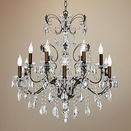 Popular Heritage Crystal Chandeliers With Regard To Schonbek Century Collection 30" Wide Crystal Chandelier (View 10 of 10)