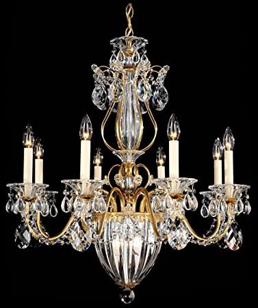 Schonbek Bagatelle Antique Silver Spectra Crystal Inside Well Known Soft Silver Crystal Chandeliers (View 3 of 10)
