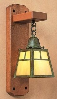 Well Known Aws 1 Arroyo Craftsman A Line Mahogany Wood Wall Sconce In Mahogany Wood Chandeliers (Photo 9 of 10)