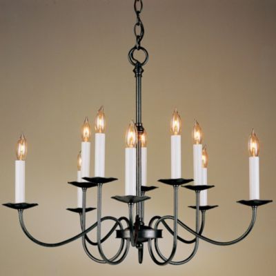 Well Known Marquette Two Tier Traditional Chandeliers Throughout Simple Lines Ten Arm 2 Tier Chandelierhubbardton Forge (View 1 of 10)