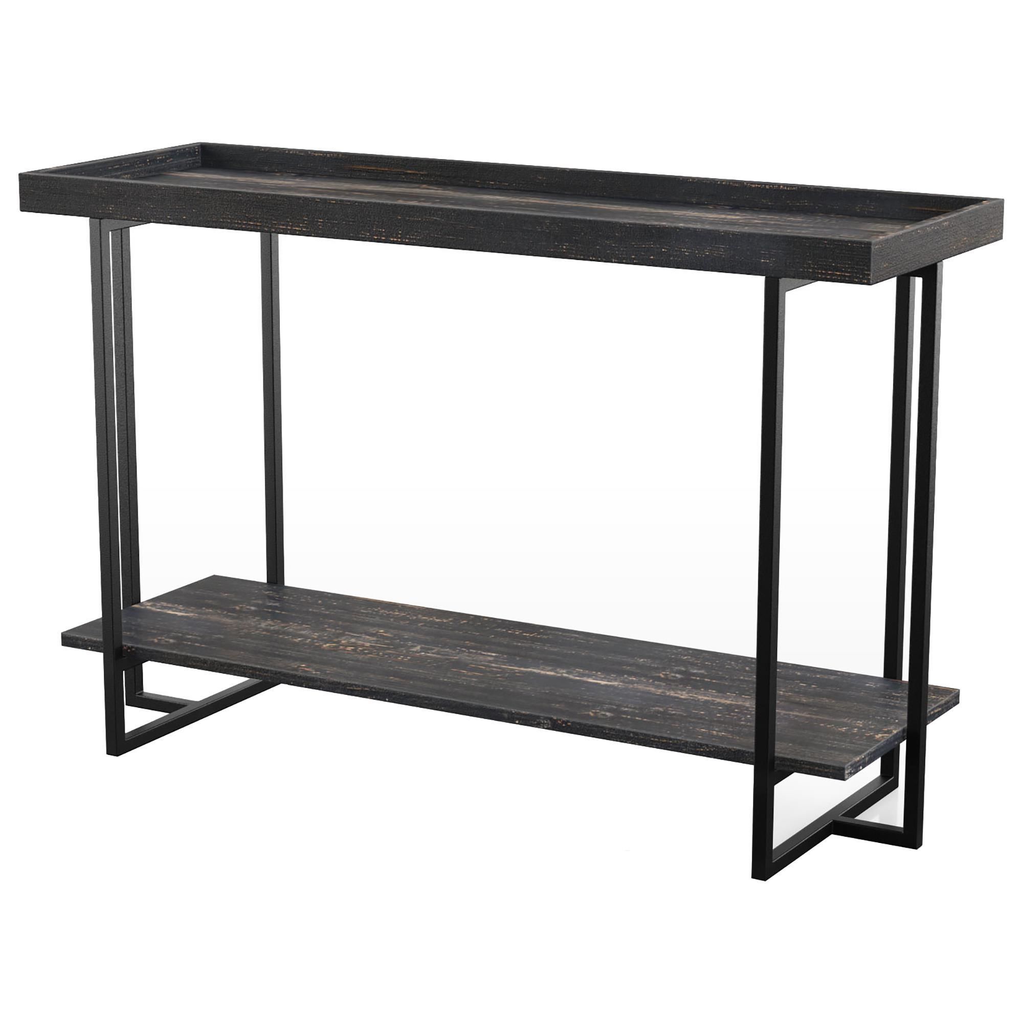 2 Shelf Console Tables Intended For Most Popular Furniture Of America Dalton 2 Shelf Console Table In (View 3 of 10)