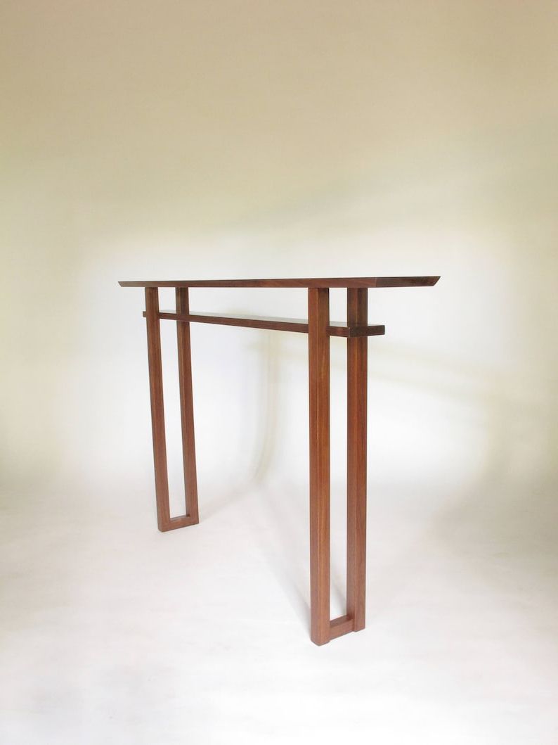 2020 1 Shelf Square Console Tables With Very Narrow Console Table For Small Spaces: Hall Table (View 10 of 10)