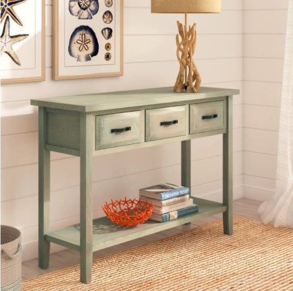 2020 Gray Driftwood Storage Console Tables For Hall Console Table Vintage Wood Grey Side Tables Storage (View 2 of 10)